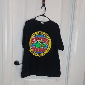 Reel Big Fish Ska Band 20th Anniversary World Tour 2011 T-Shirt Size XL Black